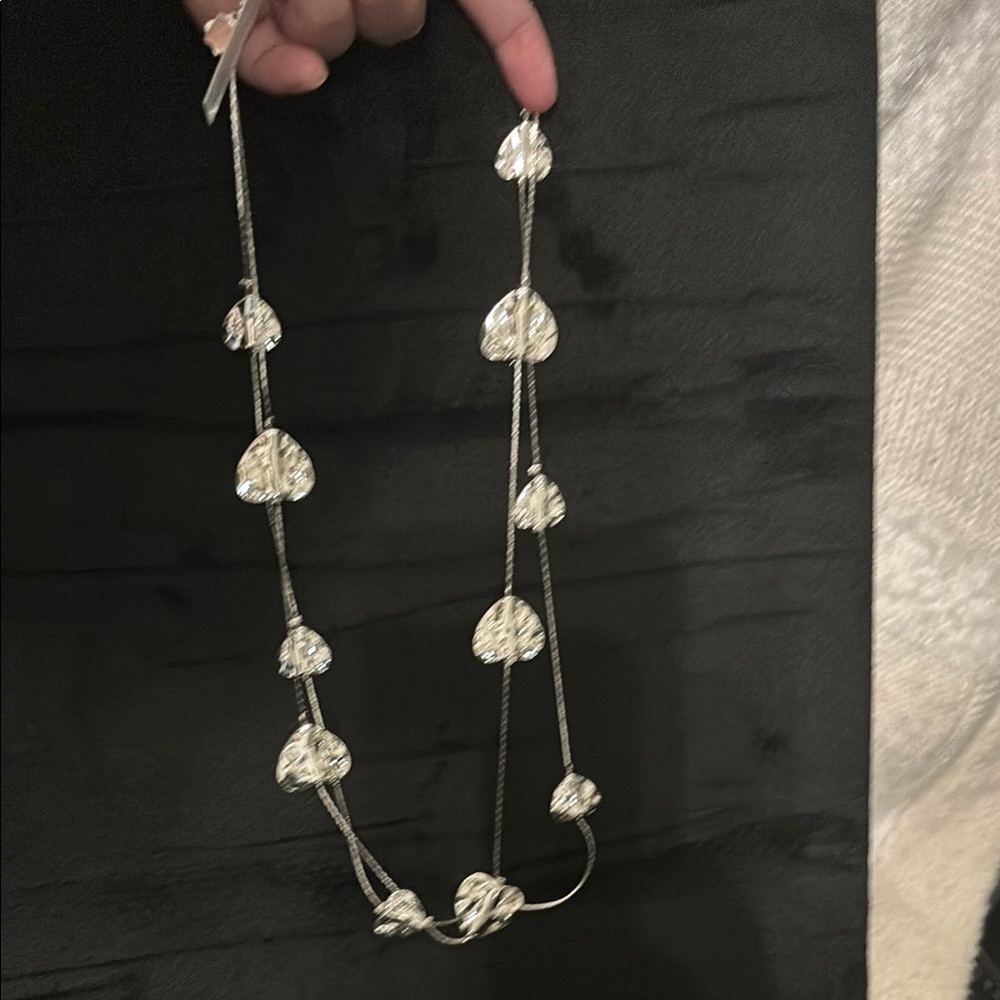 Park Lane - Sterling Necklace - Silver Heart Necklace